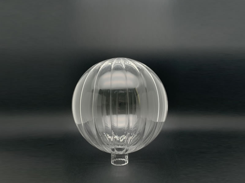 玻璃罩-内条纹玻璃球罩