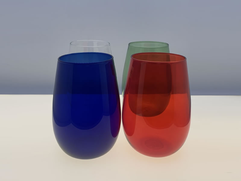 玻璃杯-颜色玻璃水杯